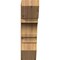 Ekena Millwork Balboa Slat Smooth Bracket, Western Red Cedar, 5 1/2"W x 20"D x 20"H BKT06X20X20BOA06SWR - alternate 2
